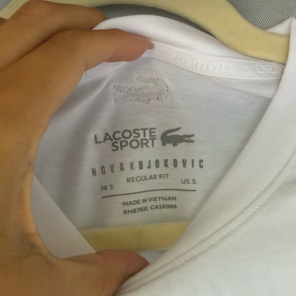 Lacoste Tennis x Novak Djokovic T-Shirt - Picture 3 of 5